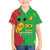 Sao Tome and Principe Independence Day Family Matching Short Sleeve Bodycon Dress and Hawaiian Shirt 50 Anos Independencia