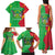 Sao Tome and Principe Independence Day Family Matching Tank Maxi Dress and Hawaiian Shirt 50 Anos Independencia