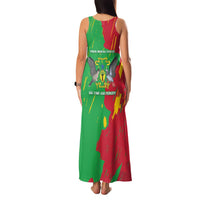 Sao Tome and Principe Independence Day Family Matching Tank Maxi Dress and Hawaiian Shirt 50 Anos Independencia