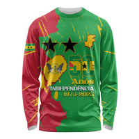 Sao Tome and Principe Independence Day Long Sleeve Shirt 50 Anos Independencia