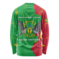 Sao Tome and Principe Independence Day Long Sleeve Shirt 50 Anos Independencia