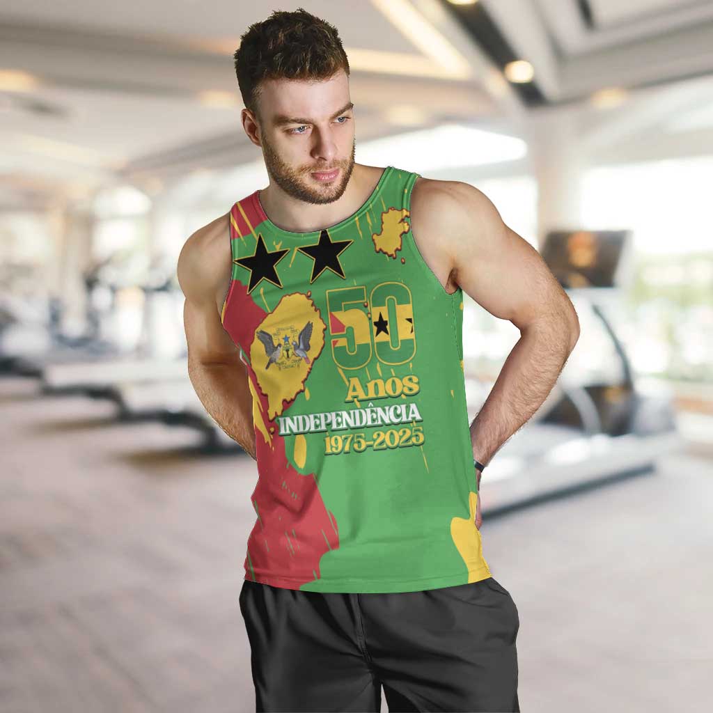 Sao Tome and Principe Independence Day Men Tank Top 50 Anos Independencia