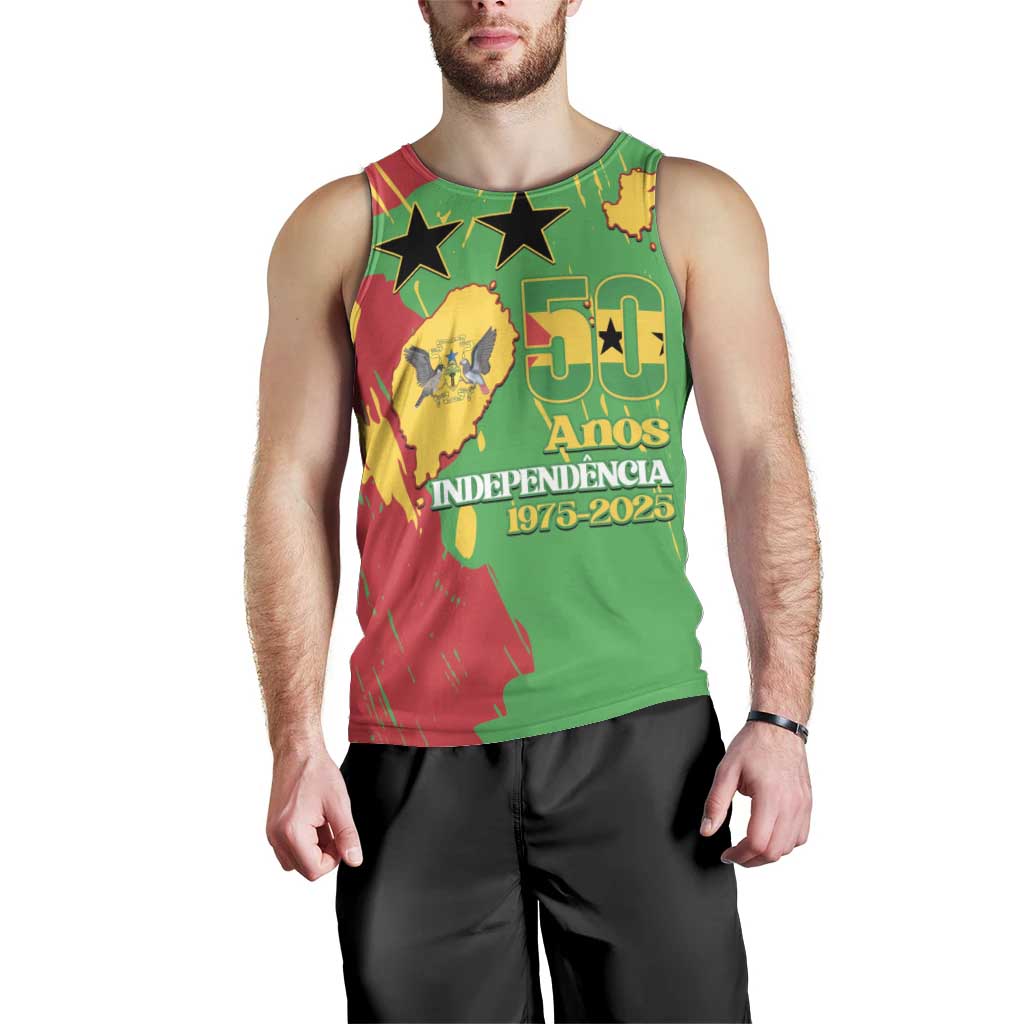 Sao Tome and Principe Independence Day Men Tank Top 50 Anos Independencia