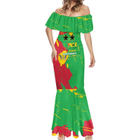 Sao Tome and Principe Independence Day Mermaid Dress 50 Anos Independencia
