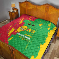 Sao Tome and Principe Independence Day Quilt 50 Anos Independencia