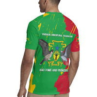 Sao Tome and Principe Independence Day Rugby Jersey 50 Anos Independencia