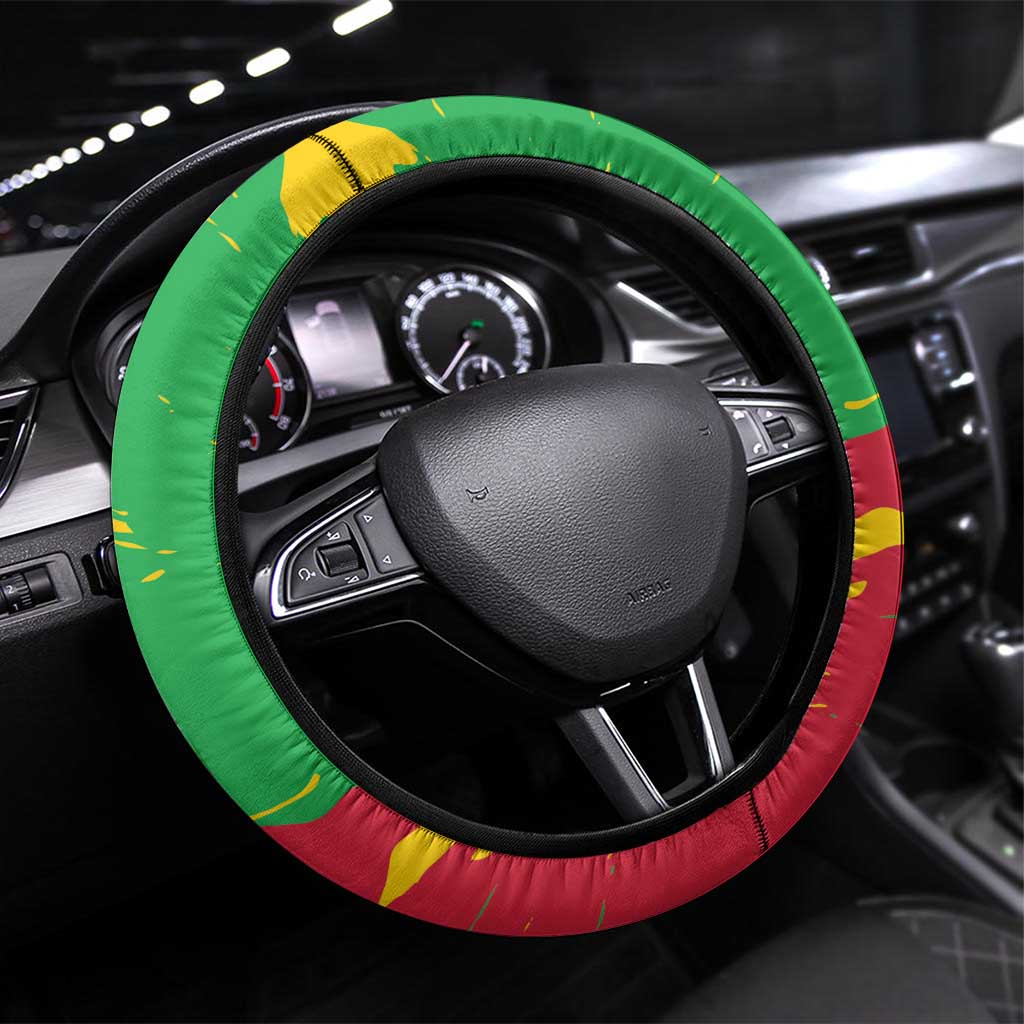 Sao Tome and Principe Independence Day Steering Wheel Cover 50 Anos Independencia