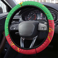 Sao Tome and Principe Independence Day Steering Wheel Cover 50 Anos Independencia