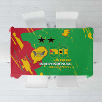 Sao Tome and Principe Independence Day Tablecloth 50 Anos Independencia