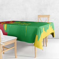 Sao Tome and Principe Independence Day Tablecloth 50 Anos Independencia