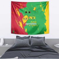Sao Tome and Principe Independence Day Tapestry 50 Anos Independencia