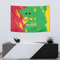Sao Tome and Principe Independence Day Tapestry 50 Anos Independencia
