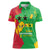 Sao Tome and Principe Independence Day Women Polo Shirt 50 Anos Independencia