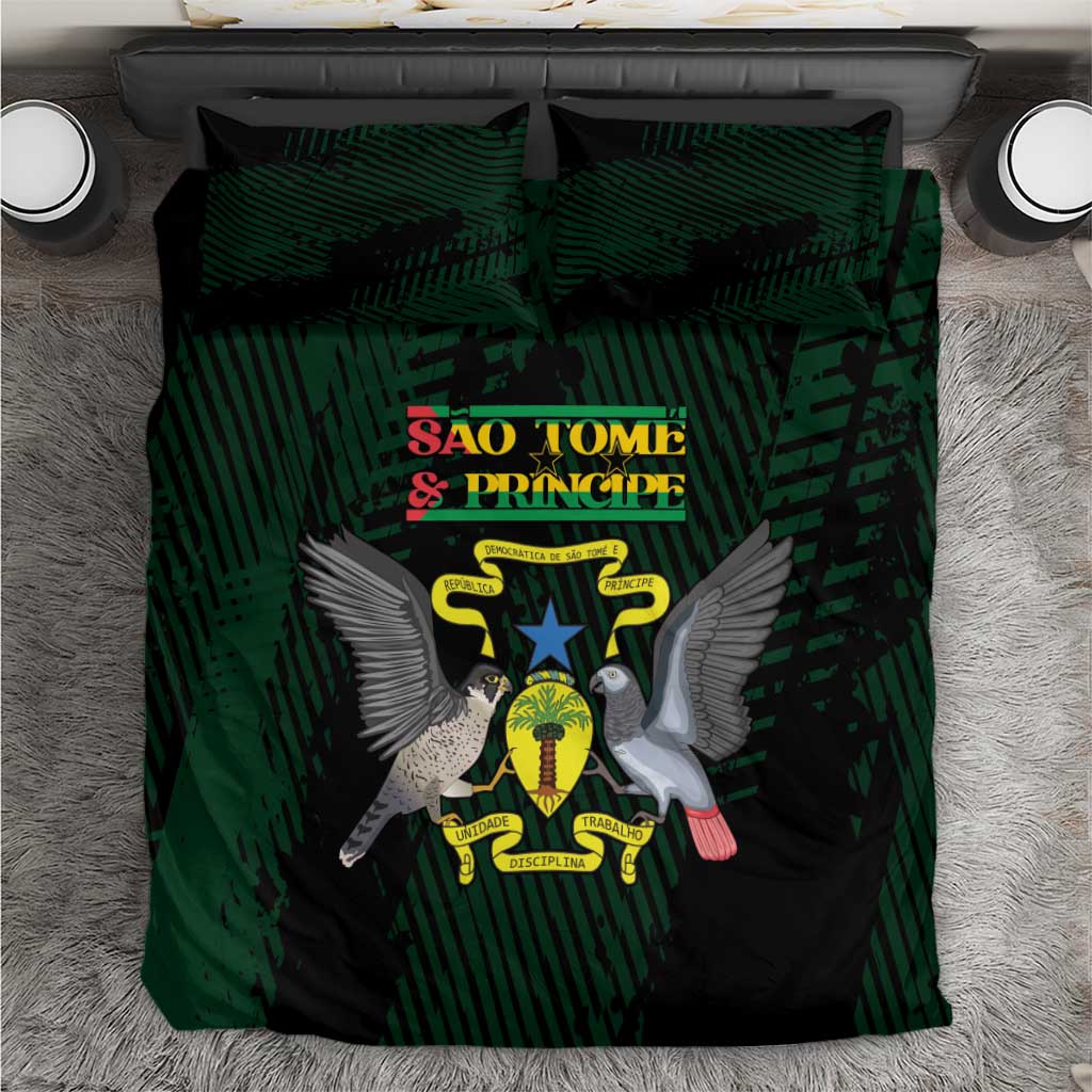 Sao Tome and Principe Bedding Set Coat Of Arms Style