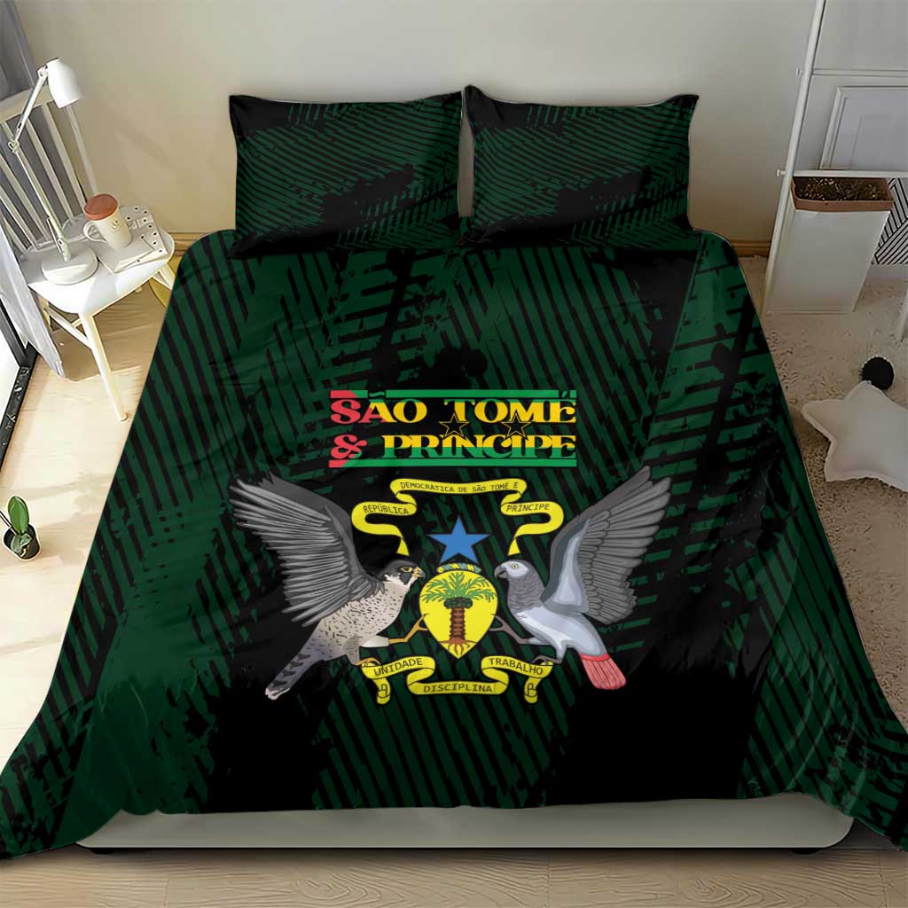 Sao Tome and Principe Bedding Set Coat Of Arms Style