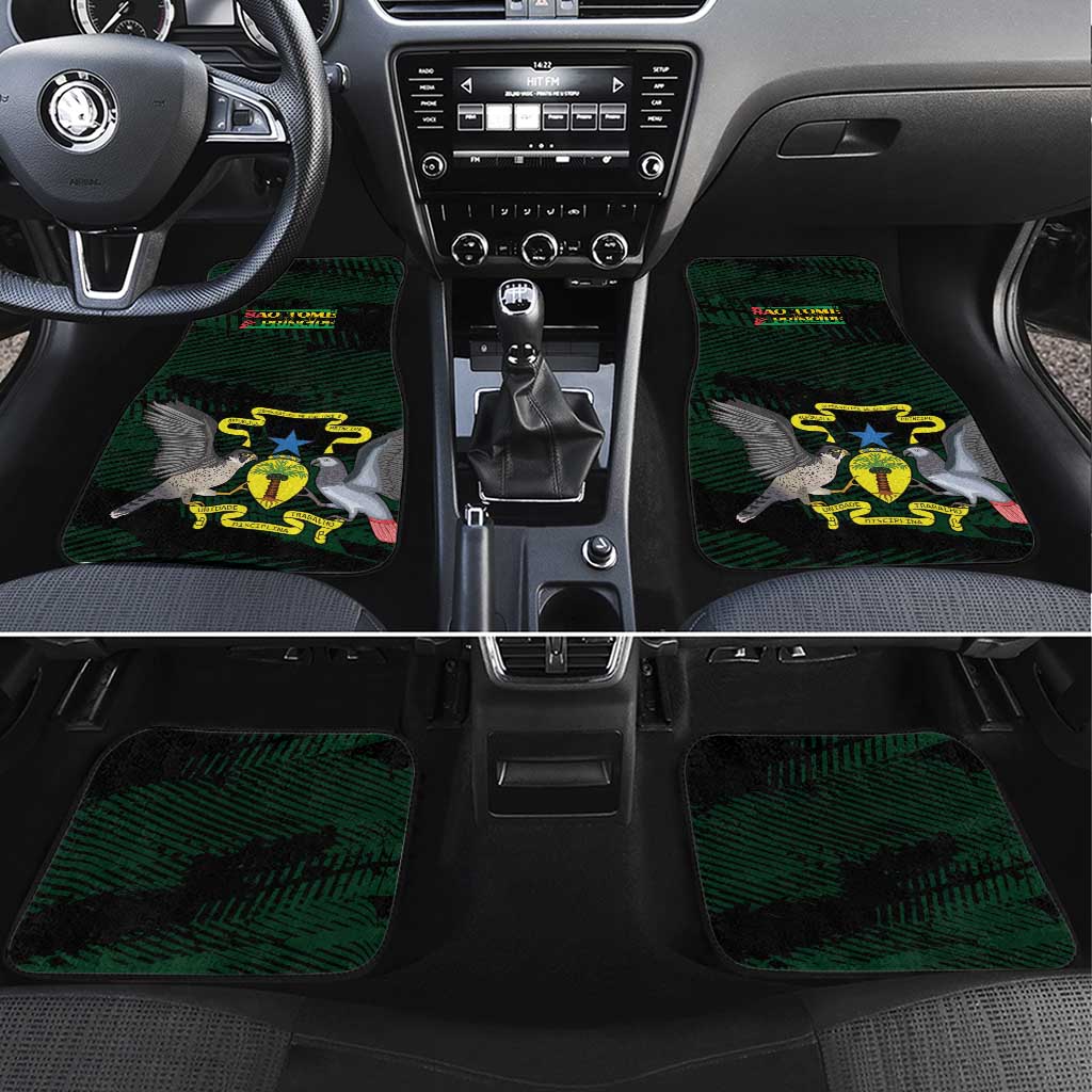 Sao Tome and Principe Car Mats Coat Of Arms Style