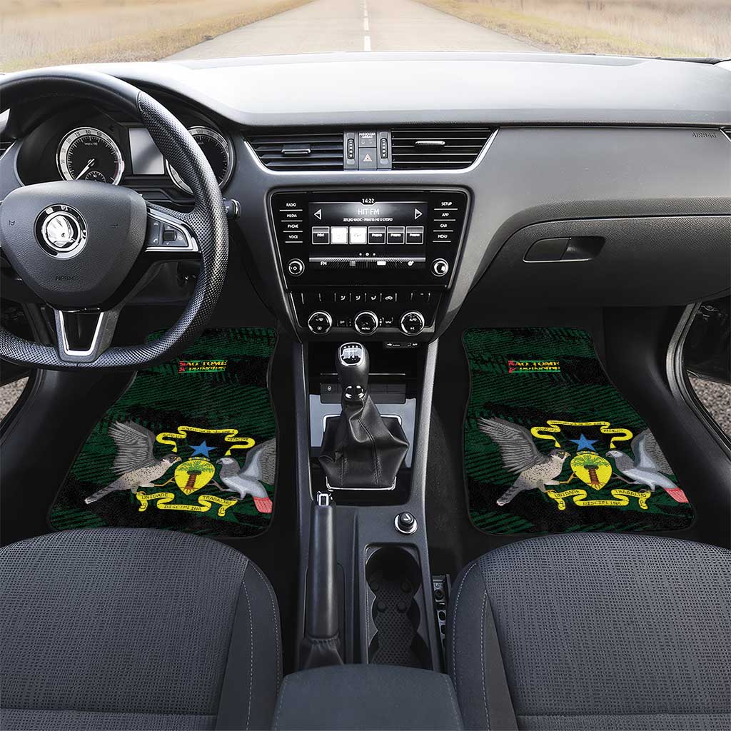 Sao Tome and Principe Car Mats Coat Of Arms Style