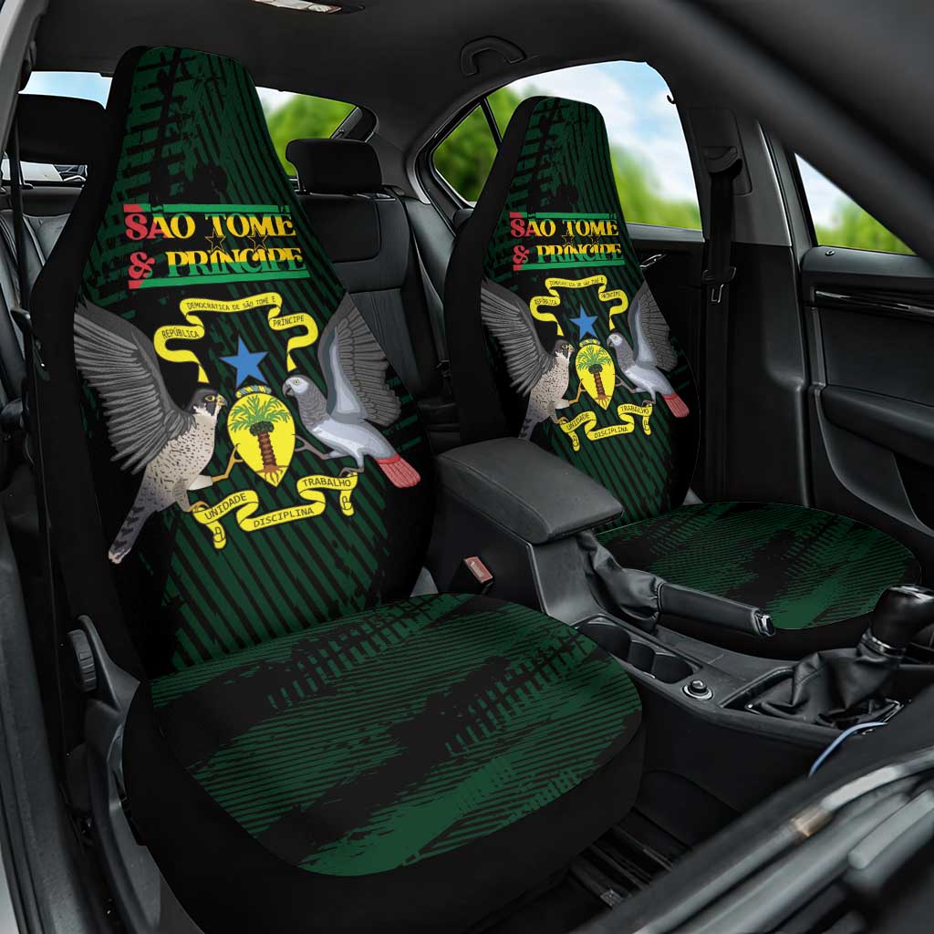 Sao Tome and Principe Car Seat Cover Coat Of Arms Style