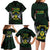 Sao Tome and Principe Family Matching Long Sleeve Bodycon Dress and Hawaiian Shirt Coat Of Arms Style