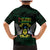 Sao Tome and Principe Family Matching Mermaid Dress and Hawaiian Shirt Coat Of Arms Style