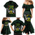 Sao Tome and Principe Family Matching Mermaid Dress and Hawaiian Shirt Coat Of Arms Style