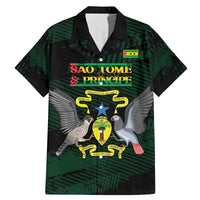 Sao Tome and Principe Family Matching Mermaid Dress and Hawaiian Shirt Coat Of Arms Style