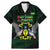 Sao Tome and Principe Family Matching Mermaid Dress and Hawaiian Shirt Coat Of Arms Style