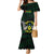 Sao Tome and Principe Family Matching Mermaid Dress and Hawaiian Shirt Coat Of Arms Style