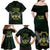 Sao Tome and Principe Family Matching Off Shoulder Maxi Dress and Hawaiian Shirt Coat Of Arms Style