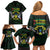 Sao Tome and Principe Family Matching Off Shoulder Short Dress and Hawaiian Shirt Coat Of Arms Style