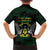 Sao Tome and Principe Family Matching Short Sleeve Bodycon Dress and Hawaiian Shirt Coat Of Arms Style