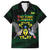 Sao Tome and Principe Family Matching Short Sleeve Bodycon Dress and Hawaiian Shirt Coat Of Arms Style