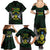 Sao Tome and Principe Family Matching Summer Maxi Dress and Hawaiian Shirt Coat Of Arms Style