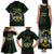 Sao Tome and Principe Family Matching Tank Maxi Dress and Hawaiian Shirt Coat Of Arms Style