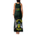 Sao Tome and Principe Family Matching Tank Maxi Dress and Hawaiian Shirt Coat Of Arms Style