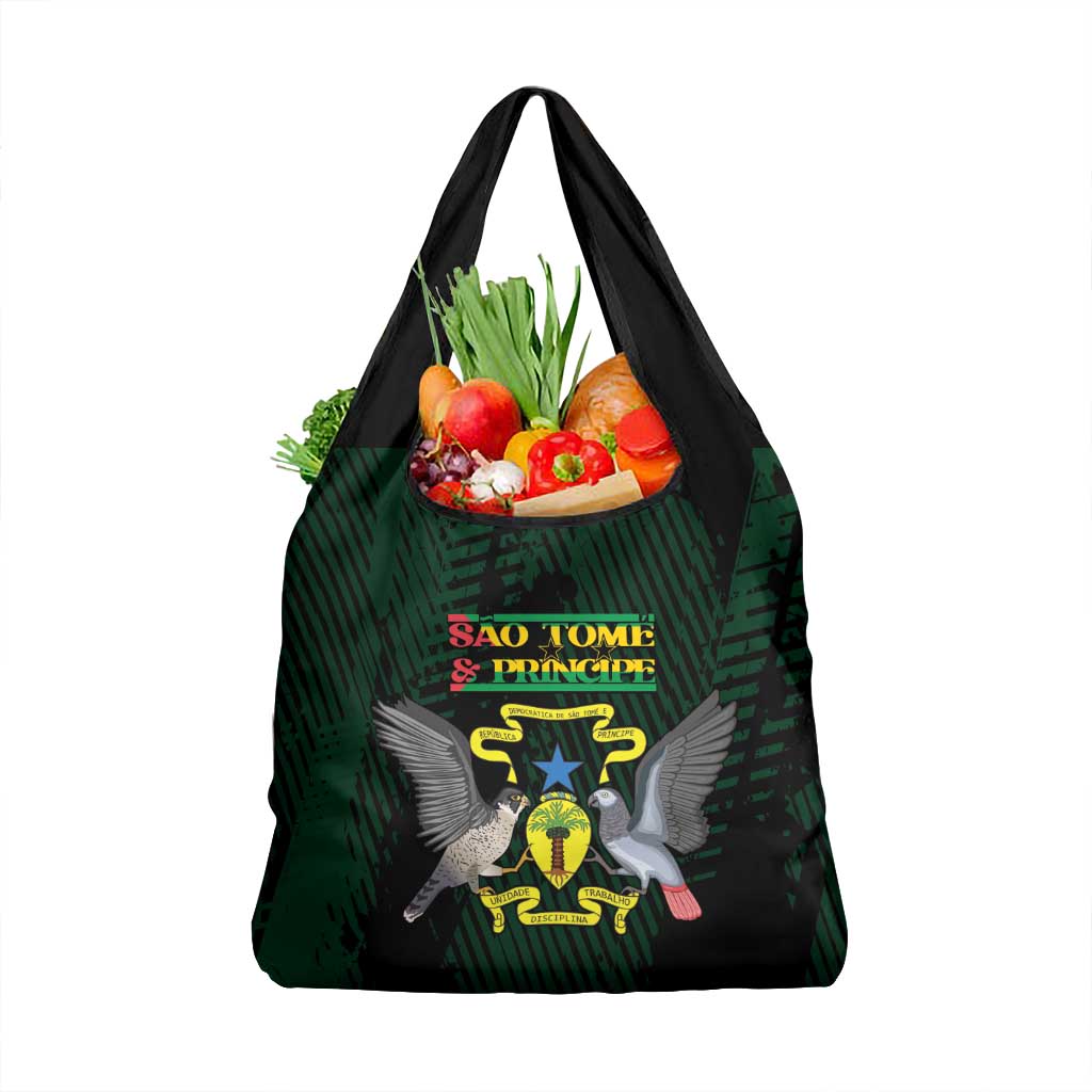 Sao Tome and Principe Grocery Bag Coat Of Arms Style