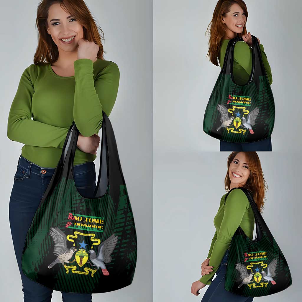 Sao Tome and Principe Grocery Bag Coat Of Arms Style