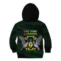 Sao Tome and Principe Kid Hoodie Coat Of Arms Style