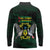 Sao Tome and Principe Long Sleeve Polo Shirt Coat Of Arms Style