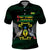 Sao Tome and Principe Polo Shirt Coat Of Arms Style