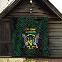 Sao Tome and Principe Quilt Coat Of Arms Style