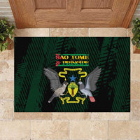 Sao Tome and Principe Rubber Doormat Coat Of Arms Style