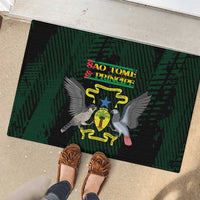 Sao Tome and Principe Rubber Doormat Coat Of Arms Style