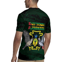Sao Tome and Principe Rugby Jersey Coat Of Arms Style