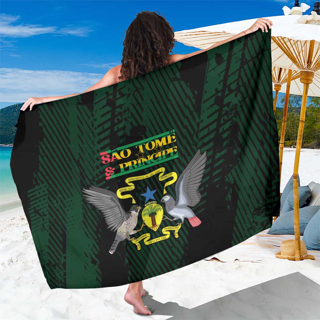 Sao Tome and Principe Sarong Coat Of Arms Style
