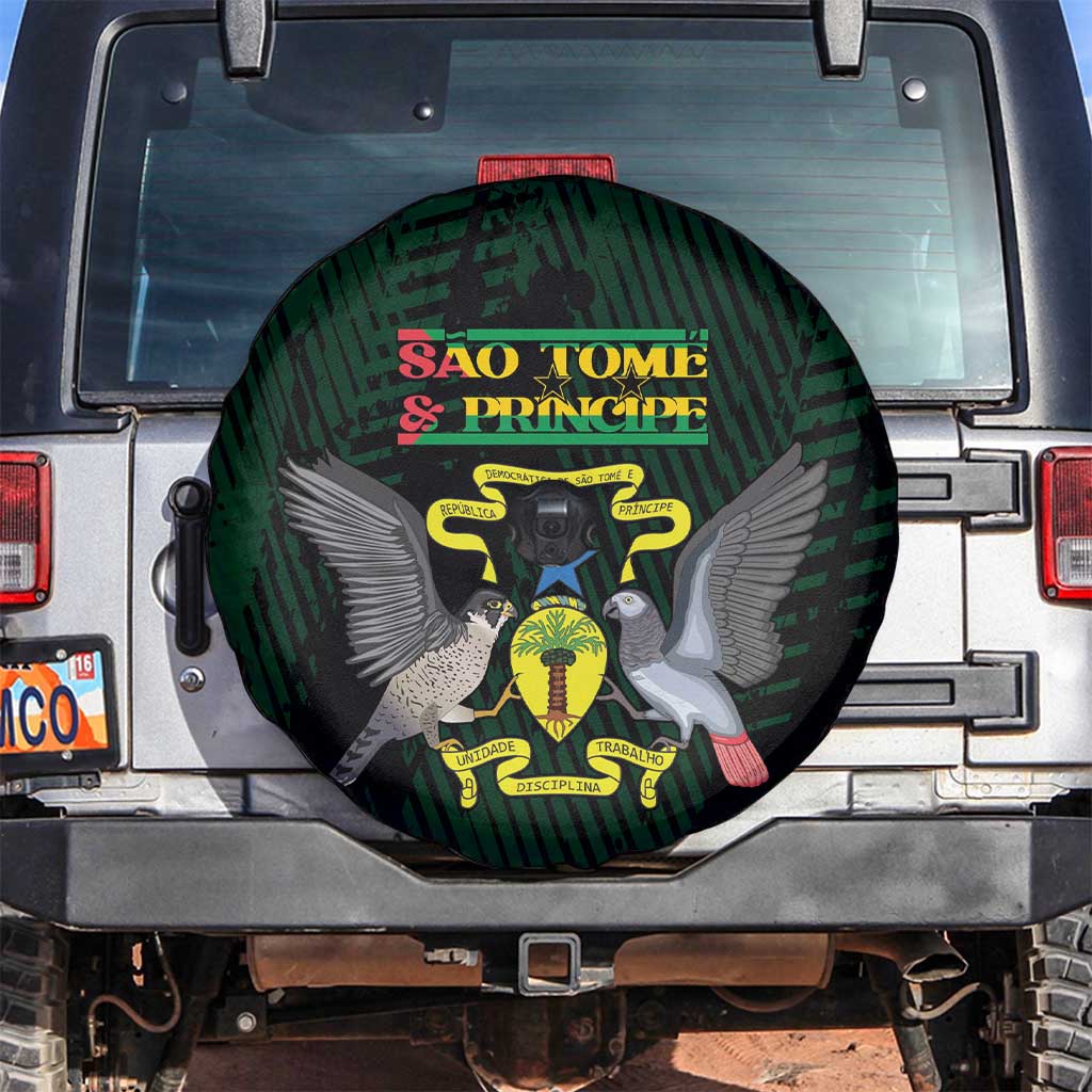 Sao Tome and Principe Spare Tire Cover Coat Of Arms Style