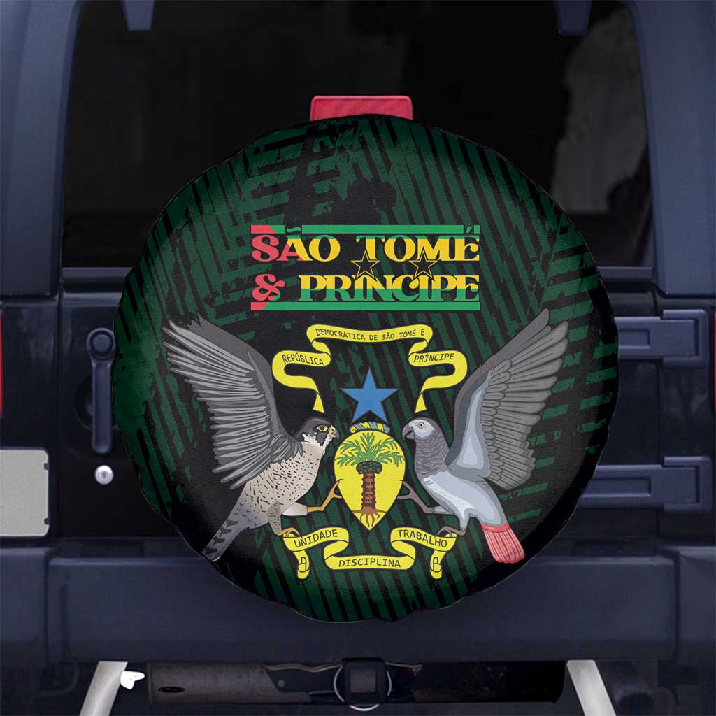 Sao Tome and Principe Spare Tire Cover Coat Of Arms Style