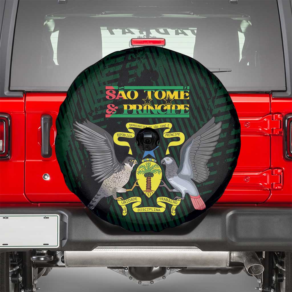Sao Tome and Principe Spare Tire Cover Coat Of Arms Style