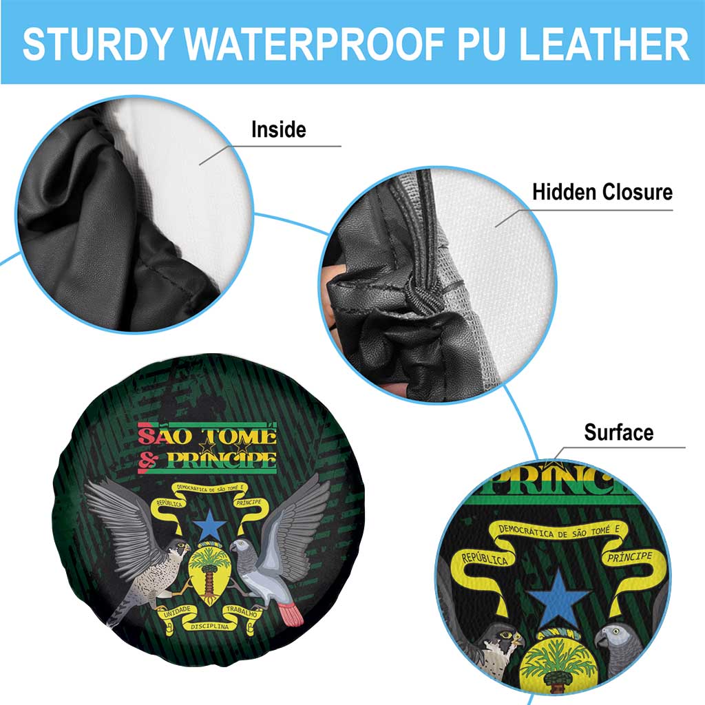Sao Tome and Principe Spare Tire Cover Coat Of Arms Style