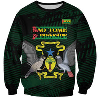 Sao Tome and Principe Sweatshirt Coat Of Arms Style